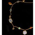Stylish Colorful Zirconia Star - DippedShop Wholesale - #9779