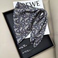 Floral Print Silk Scarf - DippedShop Wholesale - #2963