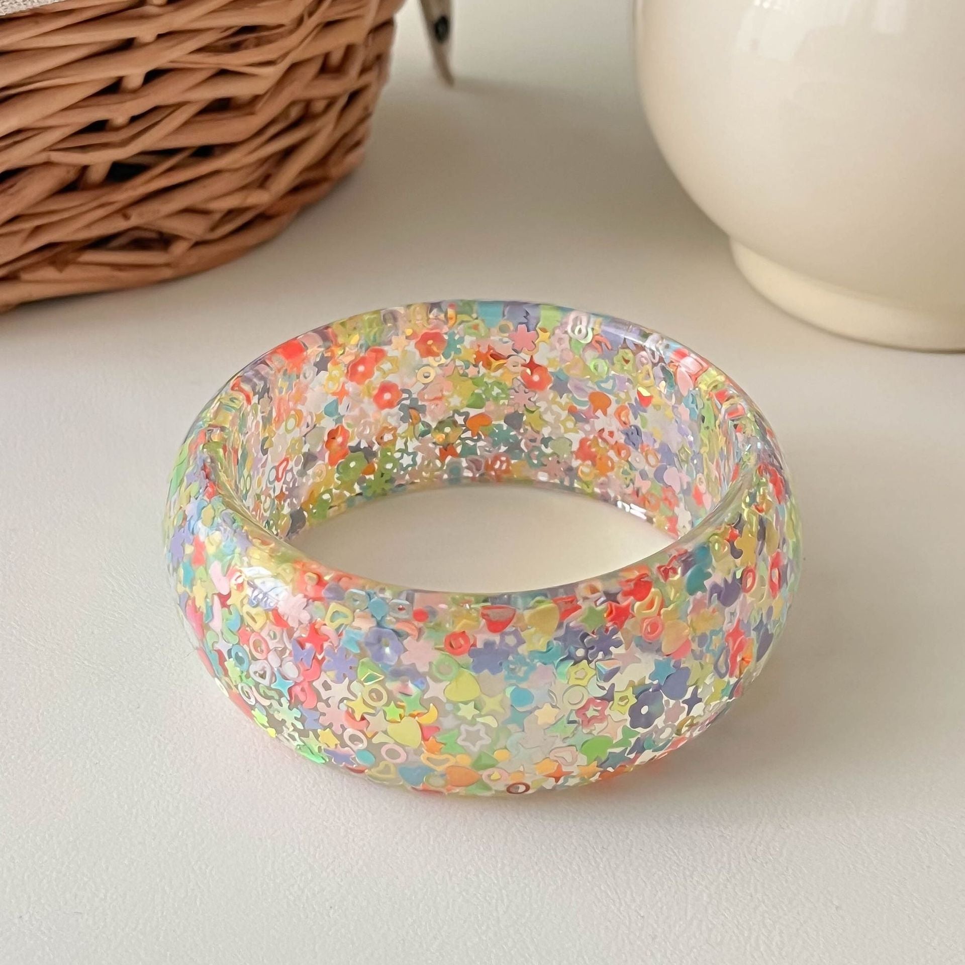 Sparkly Colorful Sequin Resin - DippedShop Wholesale - #9155