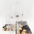Jelly Clear Tote Stadium Approved Shoulder Bag 6W10BBG2123