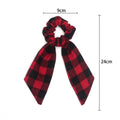 Christmas Plaid Hair Scrunchie - DippedShop Wholesale - #3267