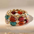 Boho Style Irregular Beaded Chain Bracelets 6W6JBR634