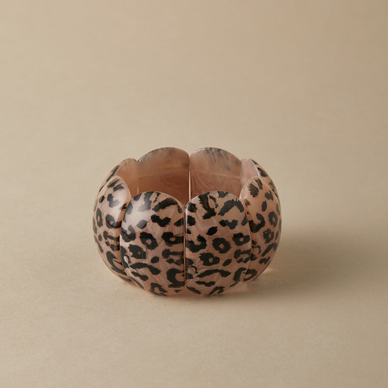 Vintage Leopard Elastic Bracelets - DippedShop Wholesale - #9443