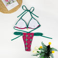 Metal Shell Halter Bikini - DippedShop Wholesale - #6915