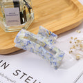 Trendy Candy Color Floral Print Acetate Hair Claw 8AS6HCP266T