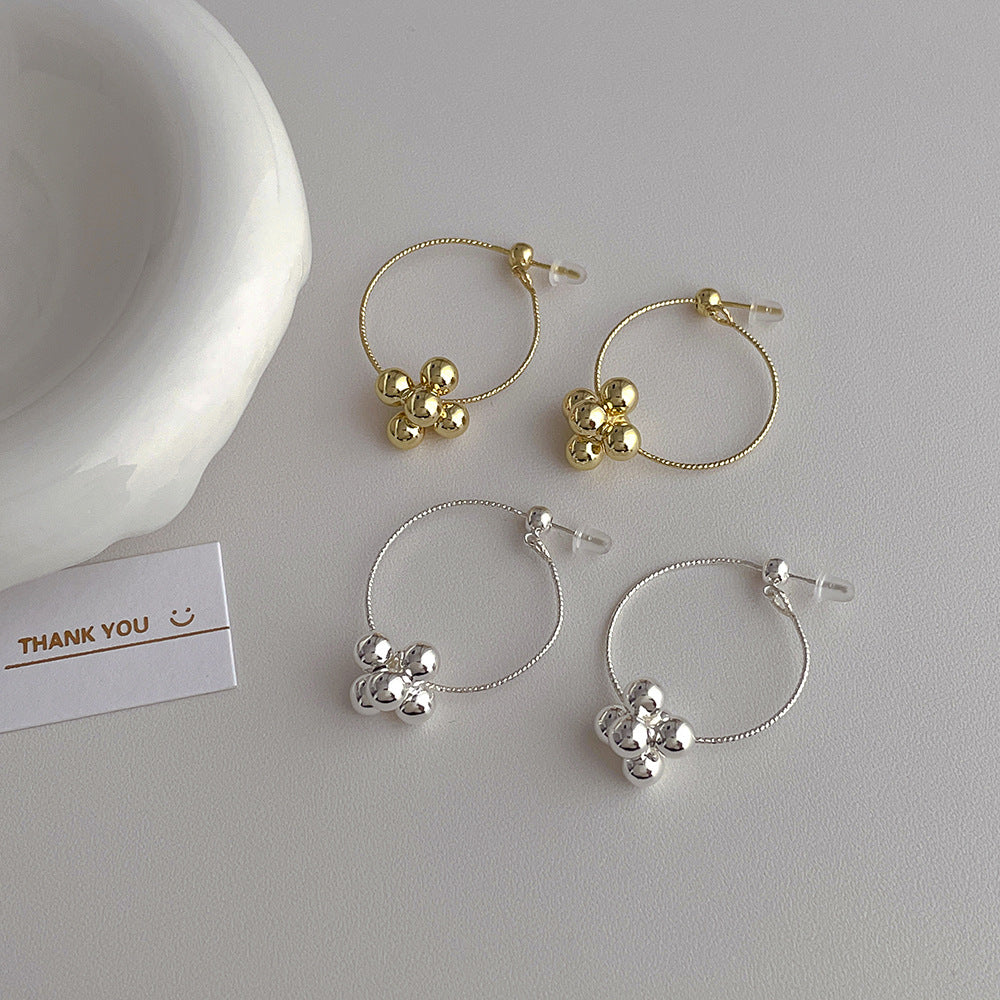 Simple Elegant Vintage Hoop Earrings DPJE1812