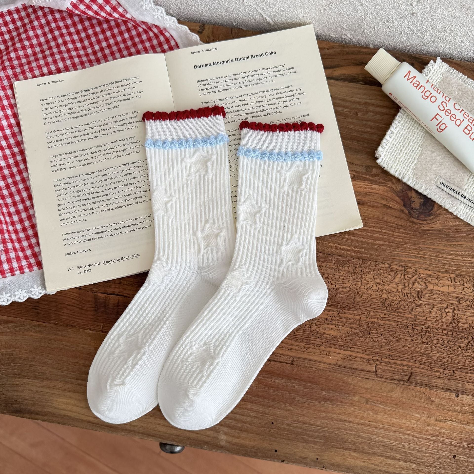 Striped Slouchy Socks - DippedShop Wholesale - #6003
