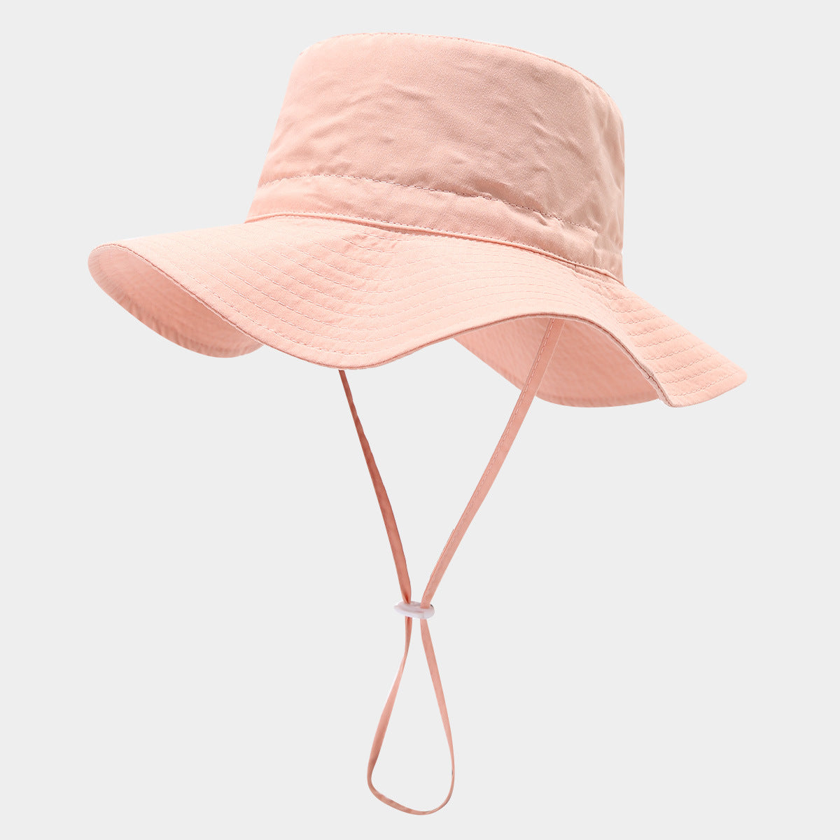 Simple Large Wide Brim Solid Color Bucket Hat 8BK6HAT173T