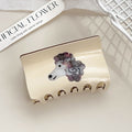 Cute Dog Patchwork Acetate Hair Claw MK2PPM6W6HCP340