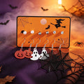 Pumpkin Ghost Stud Earrings - DippedShop Wholesale - #6371