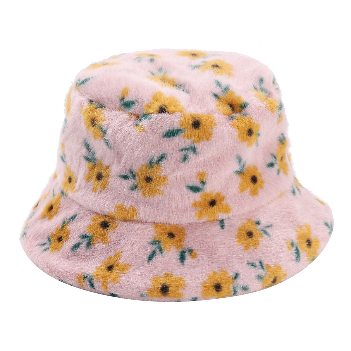 Faux Fur Bucket Hat - DippedShop Wholesale - #2275