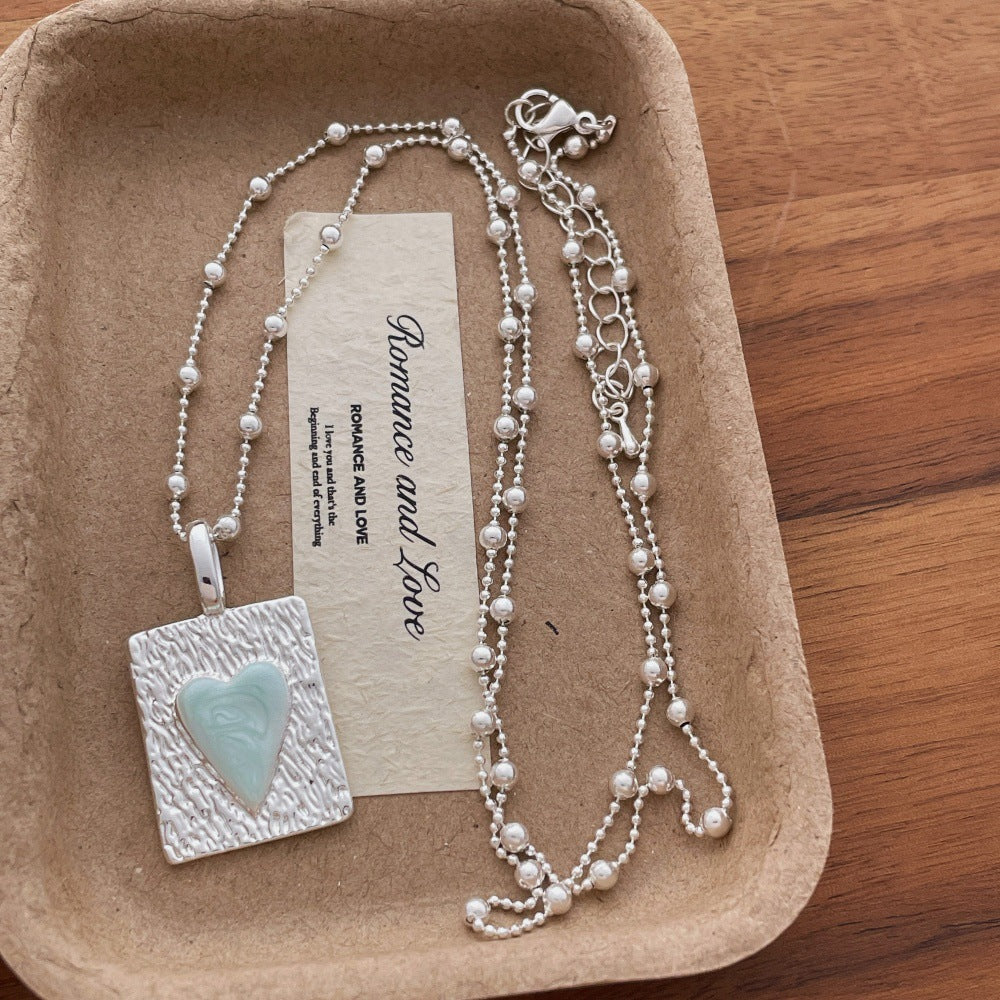 Gold Plated Heart Pendant Necklace - DippedShop Wholesale - #6739