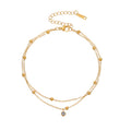 Fashion Gold Plated Rhinestone - DippedShop Wholesale - #1283