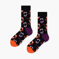 Fun Halloween Graffiti Crew Socks 6W8FSO585