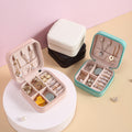 Minimalsit Square Large Capacity Portable Jewelry Case 6W13HSJ113