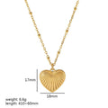 Gold Plated Heart Choker - DippedShop Wholesale - #9459