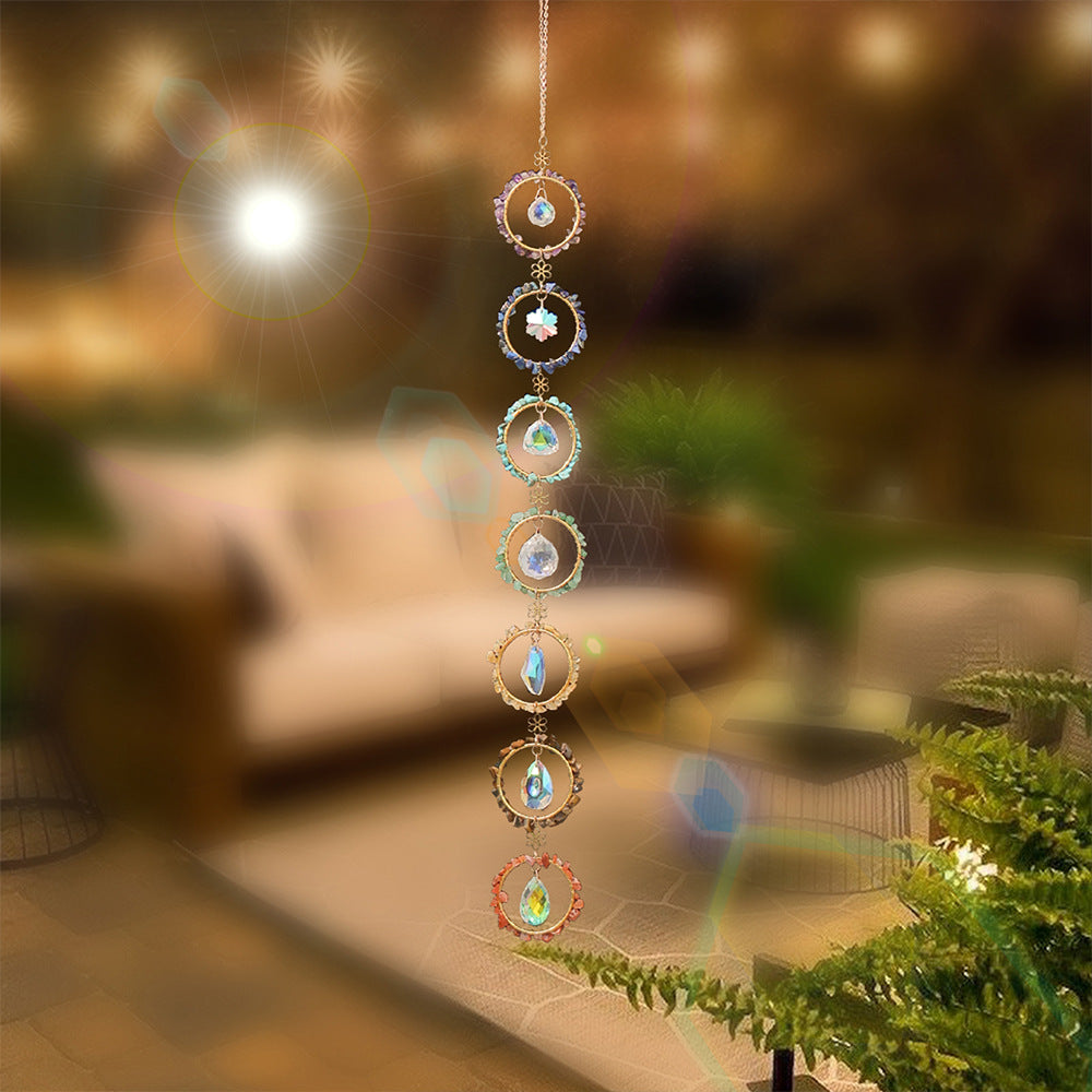 Crystal Dream Catcher Suncatcher - DippedShop Wholesale - #7571