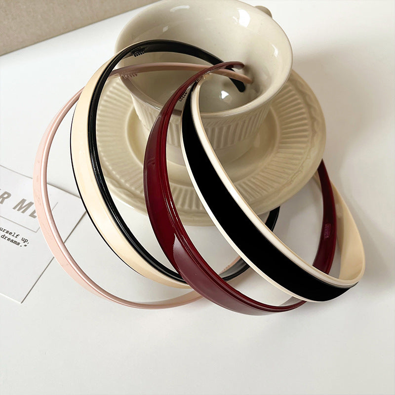 Simple Color Block Non Slip Headbands DP25B879