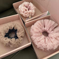 Oversized Tulle Lace Mesh Hair Scrunchie 6W6HSR468