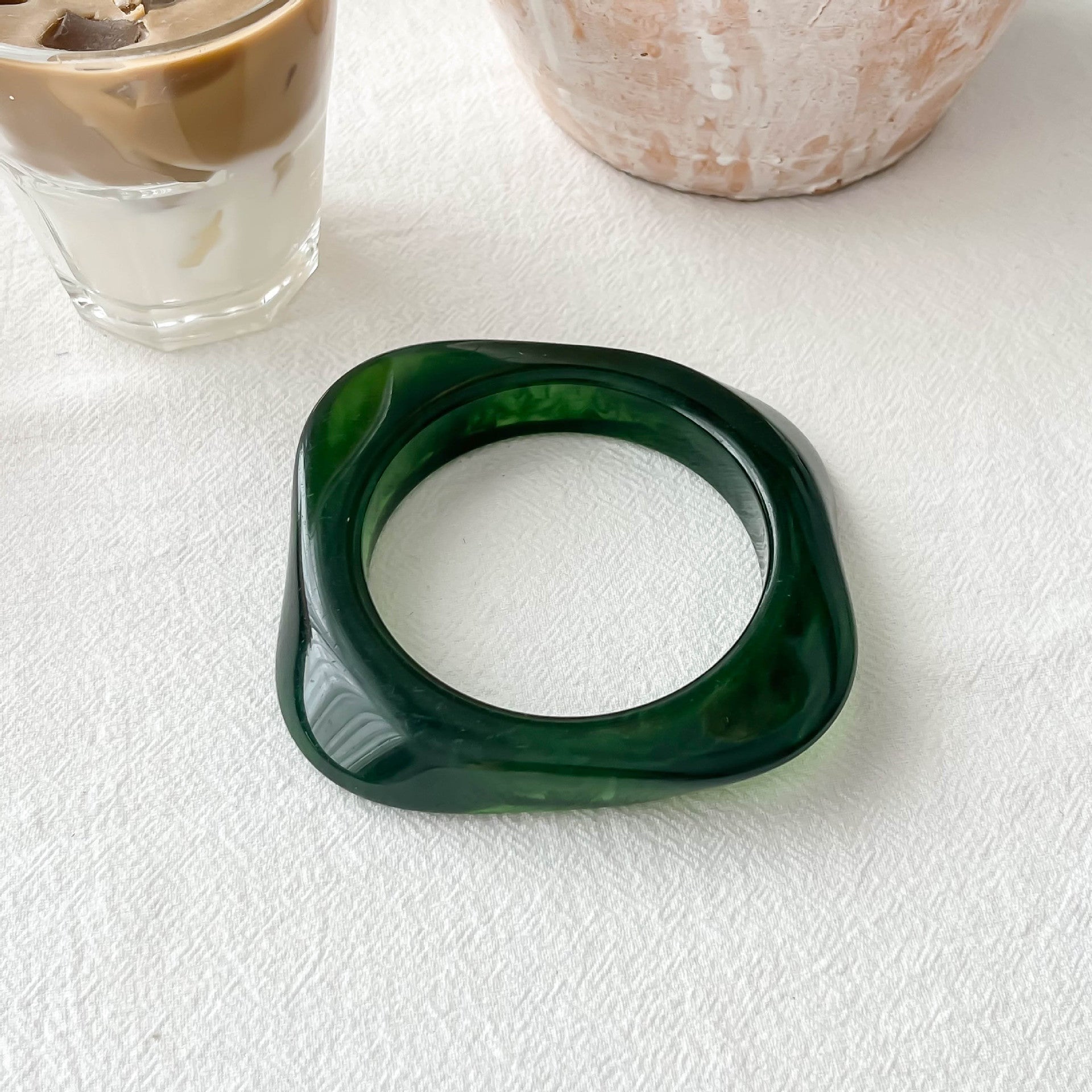 Stylish Irregular Resin Geomet - DippedShop Wholesale - #9651