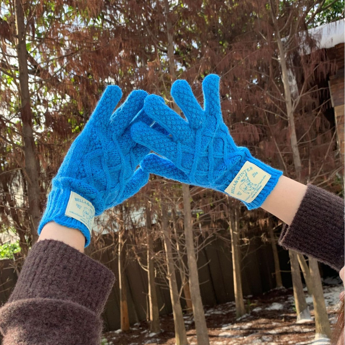Warm Knit Touchscreen Gloves - DippedShop Wholesale - #0819