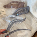 Lace Hollow Out Large Duckbill Hair Clip 6W6HCP1679