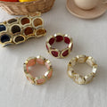 Stylish Irregular Resin Stackable Stretch Bracelet 6W6JBR583