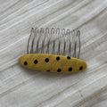 Elegant Polka Dot Non Crease Snap Hair Clip 6W6HCP1678