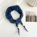 Boho-Style Star Cashew Print Silk Scarf 6W6NSI209