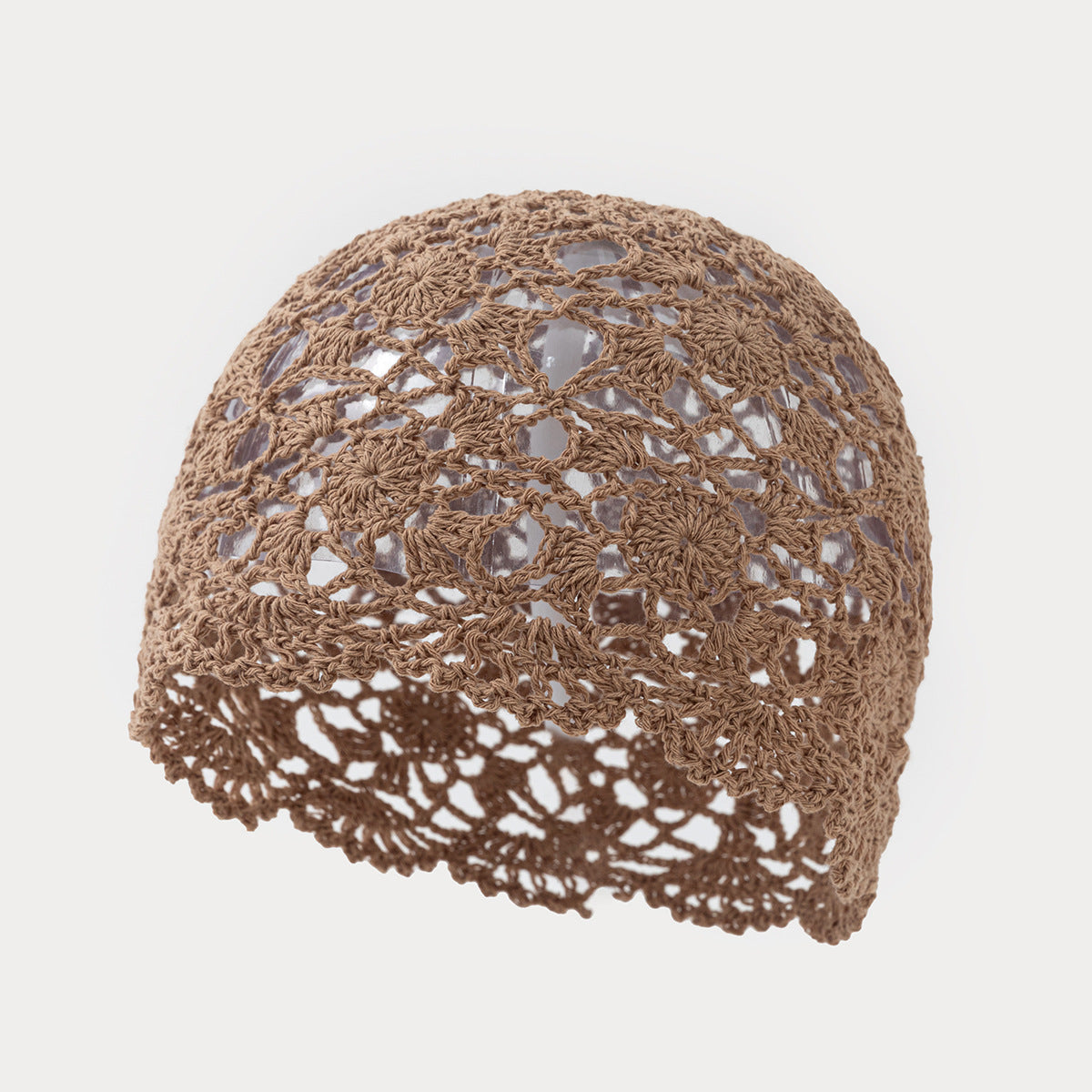 Crochet Hollow Skull Cap - DippedShop Wholesale - #7955
