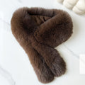 Faux Fur Collar Scarf - DippedShop Wholesale - #1075