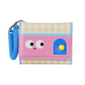 Cute Catroon Print Trifold Portable Card Wallet 6S10BWB90