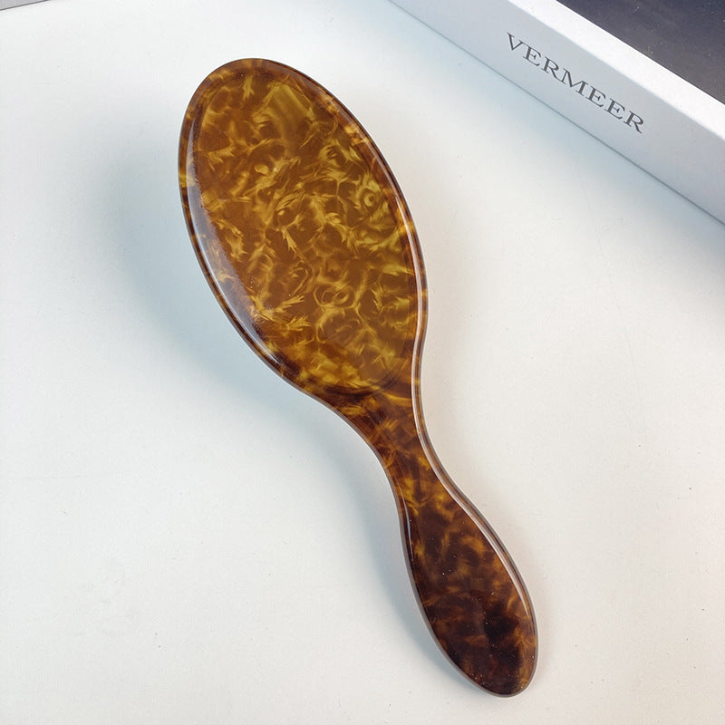 Oval Leopard Acetate Portable Air Cushion Combs MK2PPM6CT5CB30