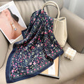 Fresh Floral Print Headscarf Square Scarf MK2BW6W6NSI07