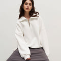 Loose Lapel Zipper Hoodie - DippedShop Wholesale - #8675