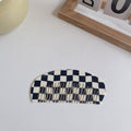 Checkered Half-Moon Combs - DippedShop Wholesale - #4211