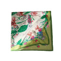 Flower Print Square Scarf - DippedShop Wholesale - #8451