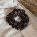 Vintage Floral Ruffled Scrunchies - DippedShop Wholesale - #5827