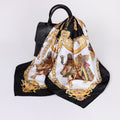 Vintage Paisley Print Large Square Scarf MK2BW6W6NSI32