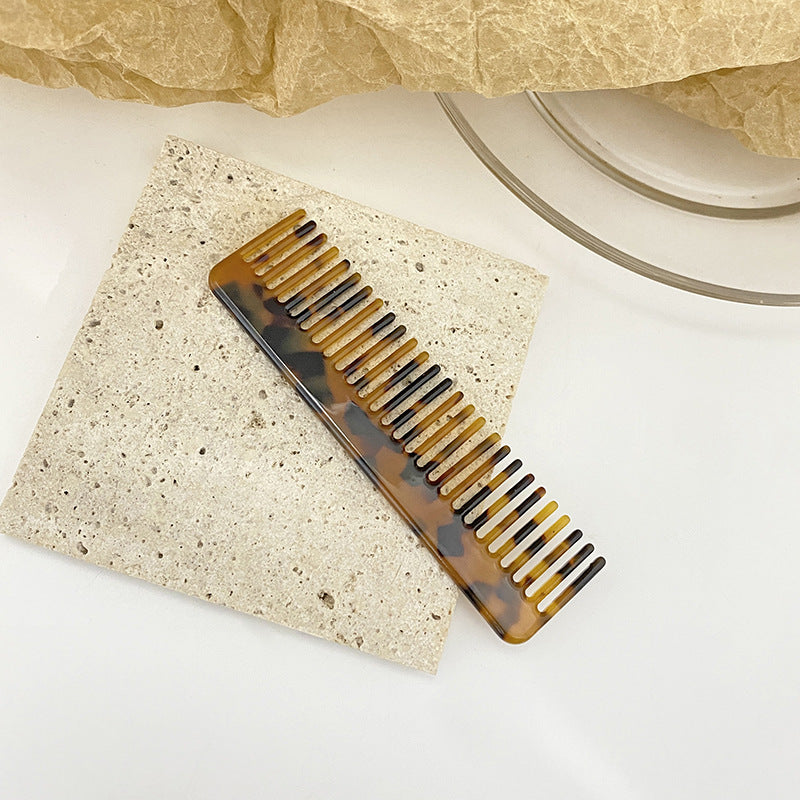 Vintage Square Acetate Portable Hair Combs MK2PPM6CT5CB39