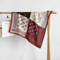 Bohe Style Patchwork Paisley Print  Square Scarf 6W6NSC243