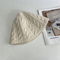 Cable Knit Bucket Hat - DippedShop Wholesale - #6531