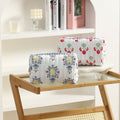 Vinatge Floral Print Large Capacity Cosmetic Bag 6S10BOB1041