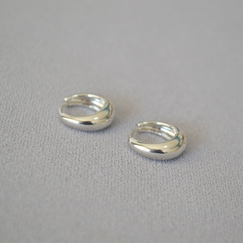 Gold Plated Hoop Earrings - DippedShop Wholesale - #7059