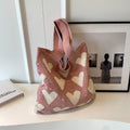 Love Knit Tote Bag - DippedShop Wholesale - #7475