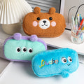 Plush Embroidery Pencil Pouch - DippedShop Wholesale - #3219