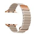 Litchi Texture PU Leather Magnetic Watch Band 6W6JWA133