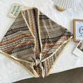 Knit Triangle Shawl - DippedShop Wholesale - #5299