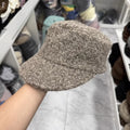 Winter Faux Sherpa Fleece Soft Baseball Cap 6W6HAT711
