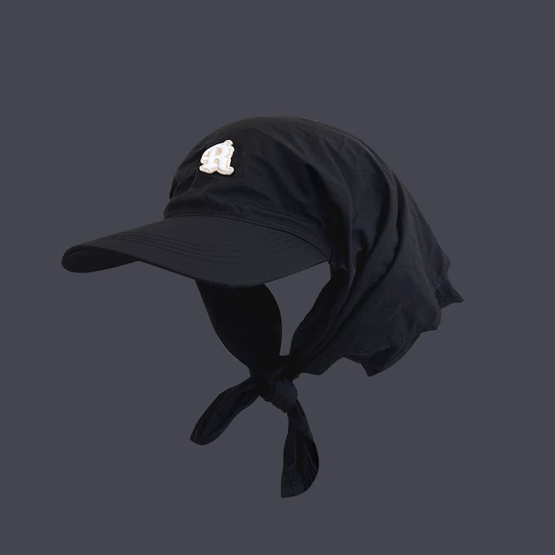 Solid Color Letter Embroidery Bandana Baseball Cap MK2BW6W6HAT98